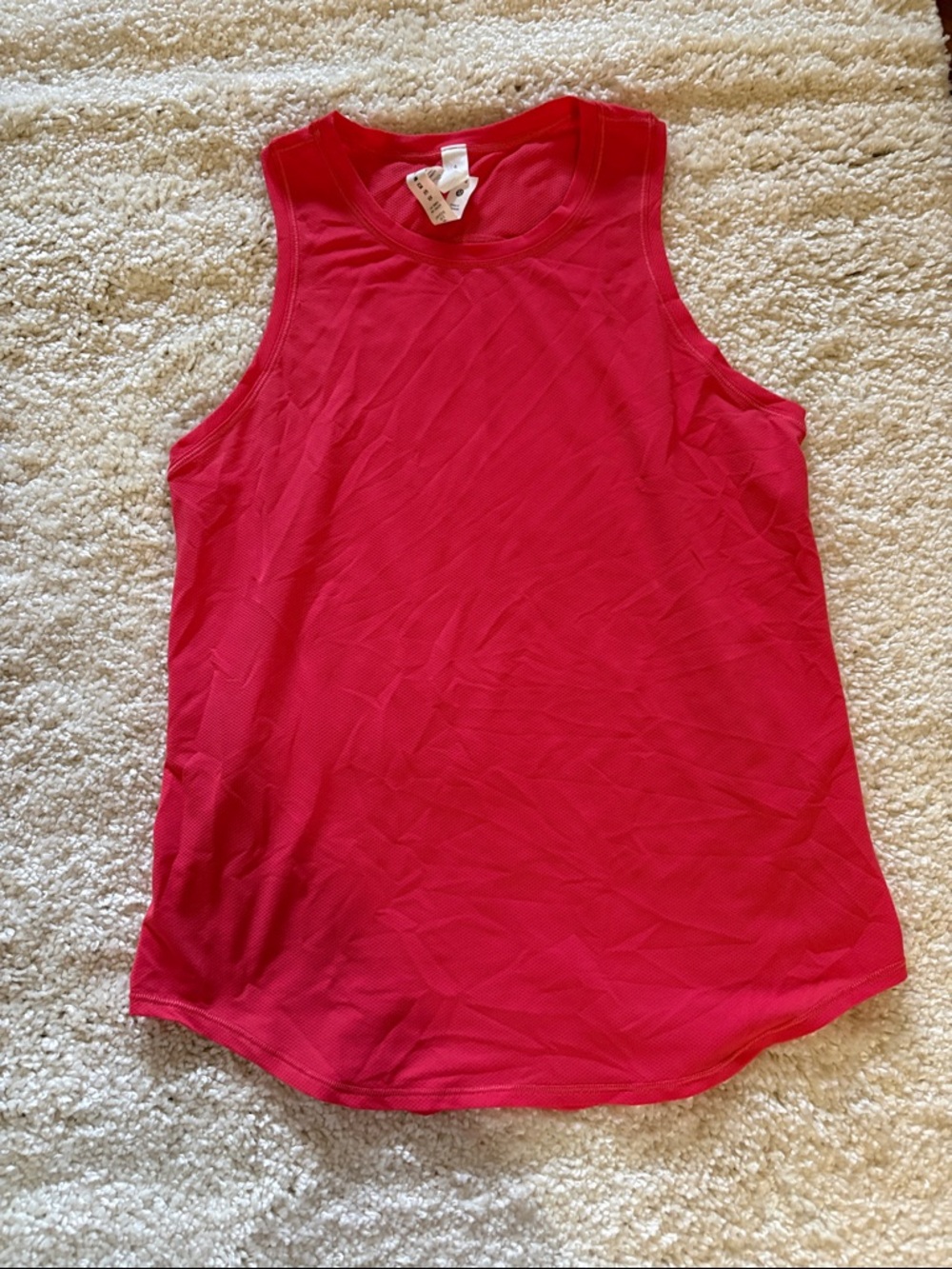 lululemon athletica coral Sleeveless Athletic Tank